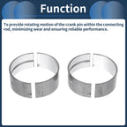 Main Bearing Set No. 12207U6001 for Nissan Pathfinder (1987–1990) 10 Pcs
