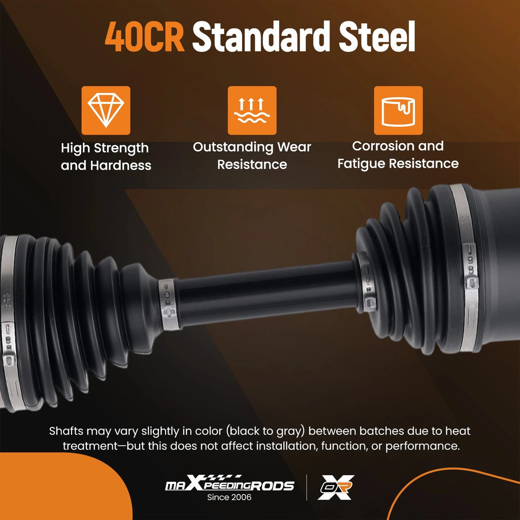 Front CV Axle Shaft for GMC Chevy Silverado Sierra 1500 2500 3500 (4WD)