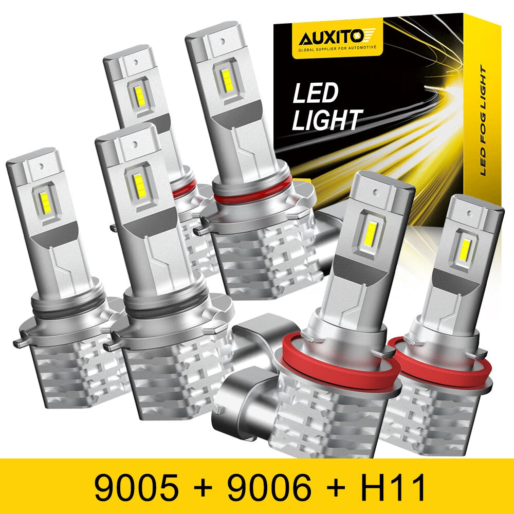 Set of 2 H11 LED Headlight Fog Light Bulbs for Various Models (YYYY–YYYY)