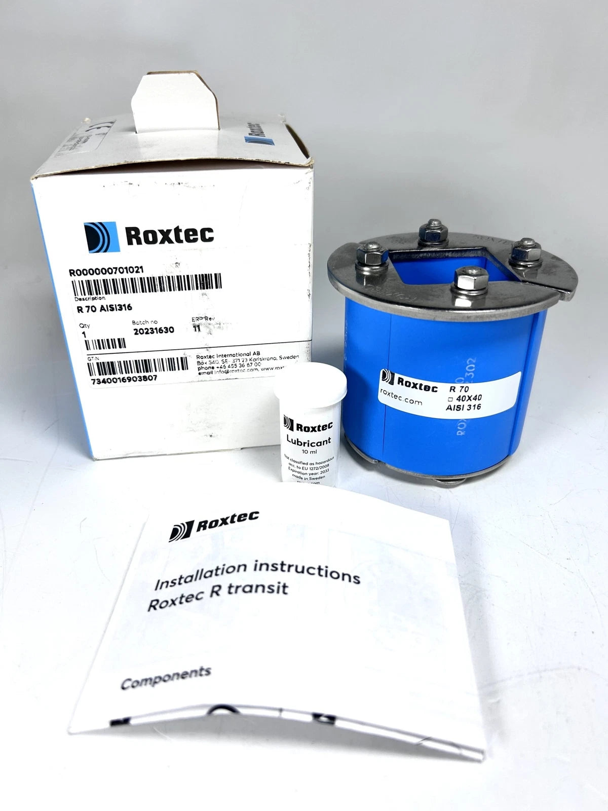 Roxtec R000000701021 R70 Cable Frame Fitting with Lube