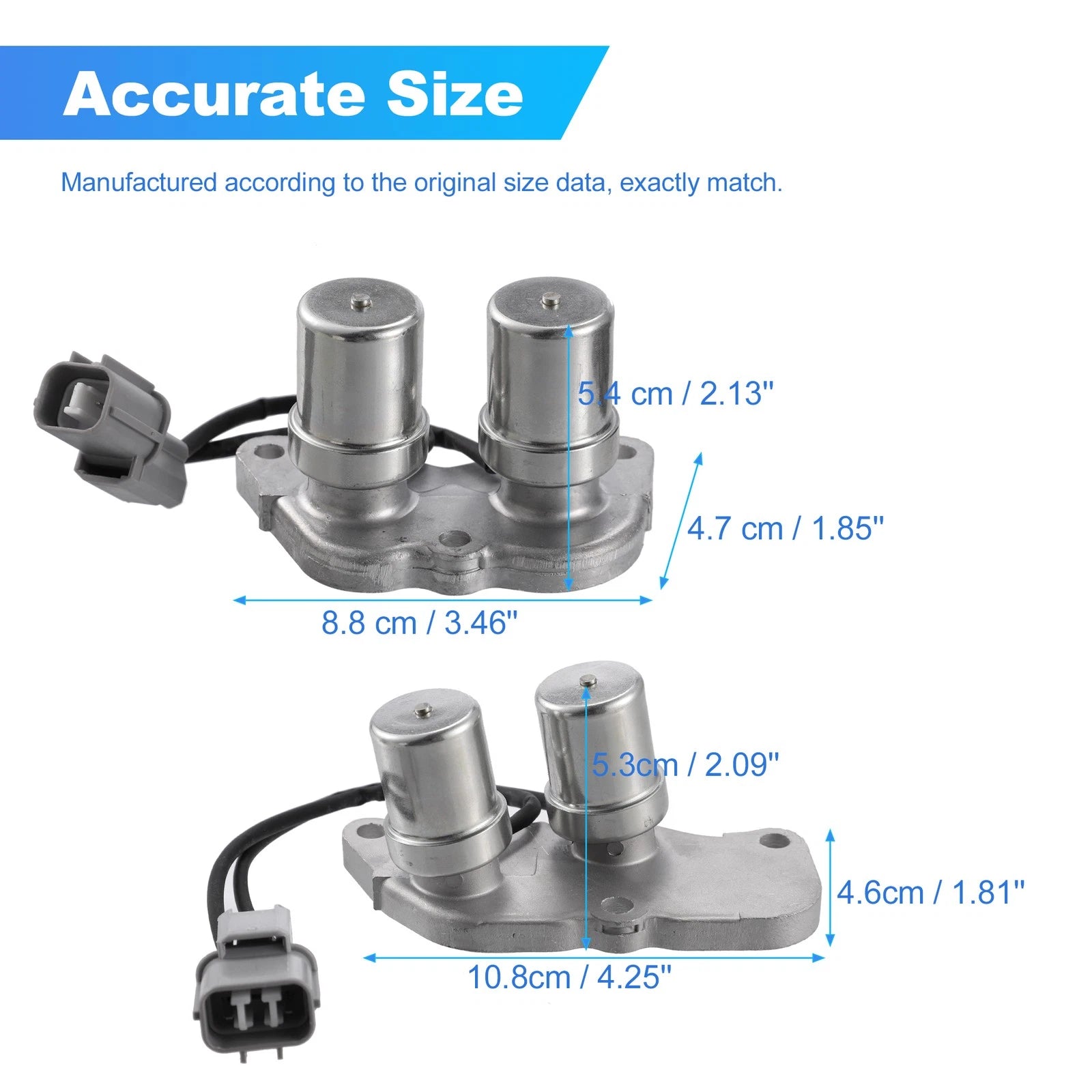 Set of 1 Transmission Shift Solenoid 28200-PX4-014 for Honda Accord (1990–1997)