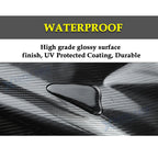 Carbon Fiber Door Window Pillar Posts Decal for Honda Accord (2008-2012)