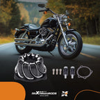 Turbine Air Filter Kit for Harley Dyna (2000–2017) Black Element
