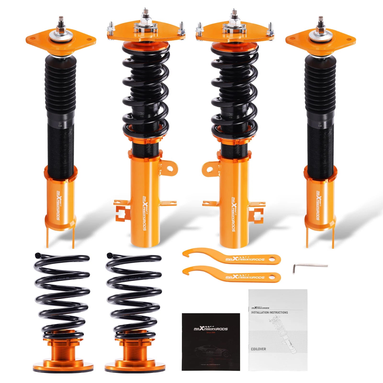 24-Way Damper Coilovers Struts Kit for Nissan Altima (2007–2013), Maxima (2009–2014)