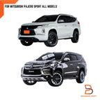 3D Acrylic Front Hood Badge for Mitsubishi Pajero Sport (2008-2023)