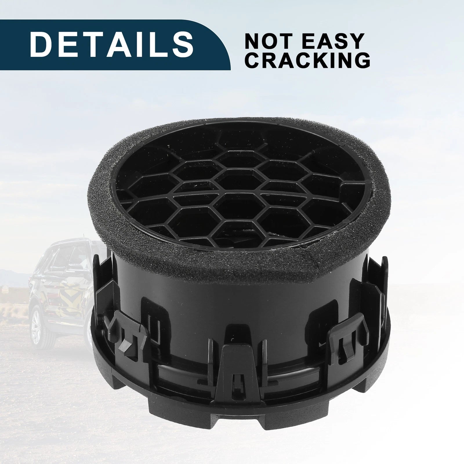 Air Vent Panel for Ford F-250 Super Duty (2011–2016) - Black Grille
