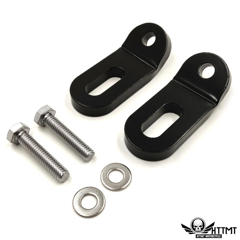 HTTMT Black Touchless Tie-Downs for Harley Touring Road King Electra Glide (2014–2023)