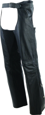 Leather Chaps for Powersports (Large)