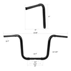 1" Rise 1-1/4" Ape Hanger Handlebar for Harley Sportster XL (2004–2023)