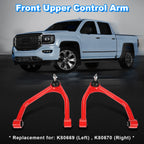 Front Upper Control Arms for Silverado Sierra Escalade Tahoe (2007–2014)