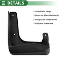 Mud Flaps Splash Guards for Hyundai Tucson (2017-2020) with Mount Accessories