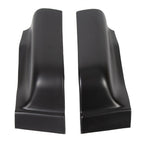 Set of 2 Black Cab Corner Covers for Ford F150 Crew Cab (2004–2008)
