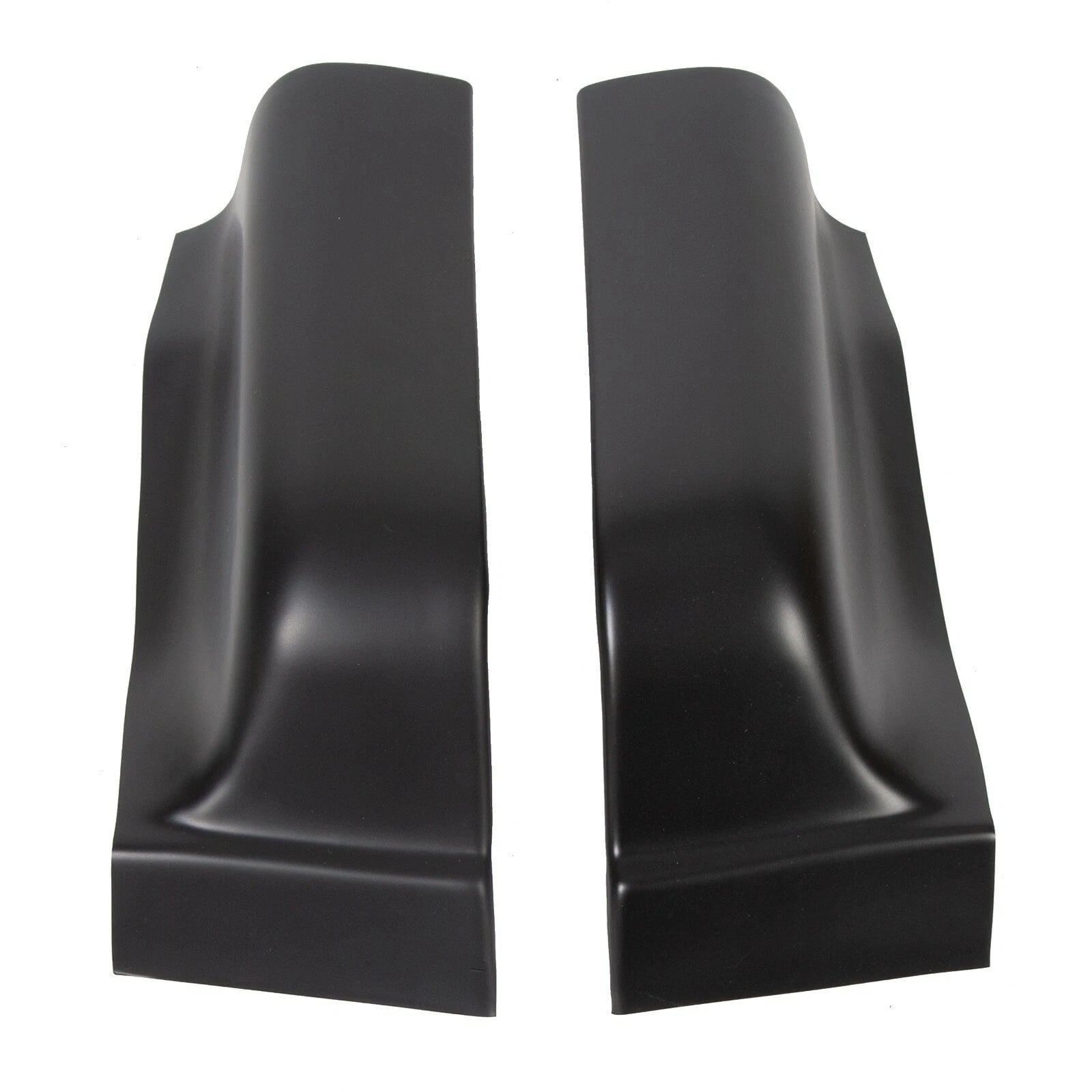 Set of 2 Black Cab Corner Covers for Ford F150 Crew Cab (2004–2008)