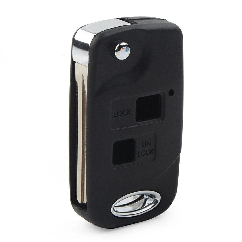 Flip Remote Key Shell Case Fob for Toyota Yaris Corolla Carina (TOY47)