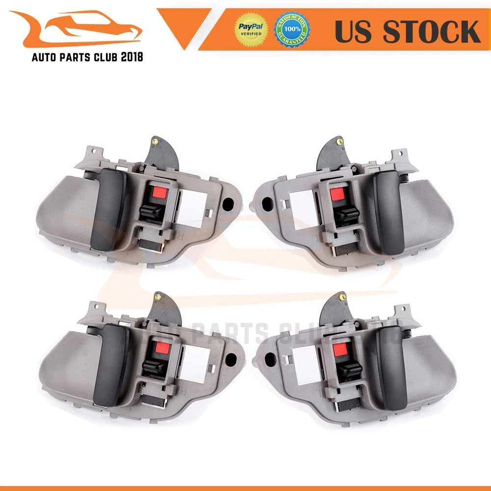 Set of 4 Door Handles for GMC C1500 (1995–1999) Gray Interior