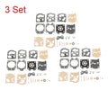 Set of 3 Carburetor Repair Kits for Echo CS3000 CS301 CS320T CS3400 CS341 CS3450
