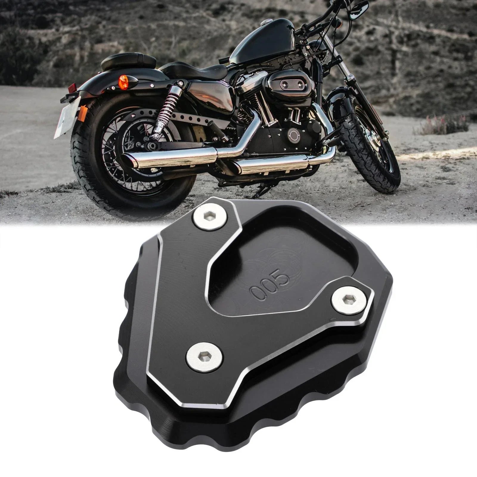 Kickstand Extension Pad for Honda CB500X (2013-2023)