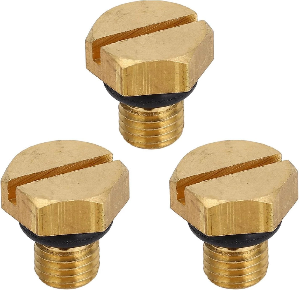 3X Carb Float Bowl Drain Screw for Yamaha Outboard (663-14992-00, 6H3-14992-00)