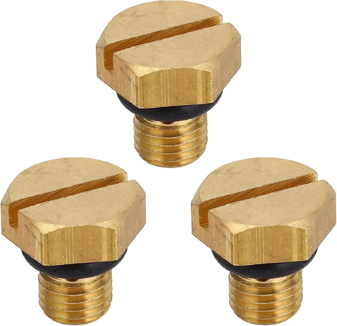 3X Carb Float Bowl Drain Screw for Yamaha Outboard (663-14992-00, 6H3-14992-00)