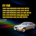 Amber LED Front Side Warning Lights for Mercedes-Benz S430 (2000–2006)