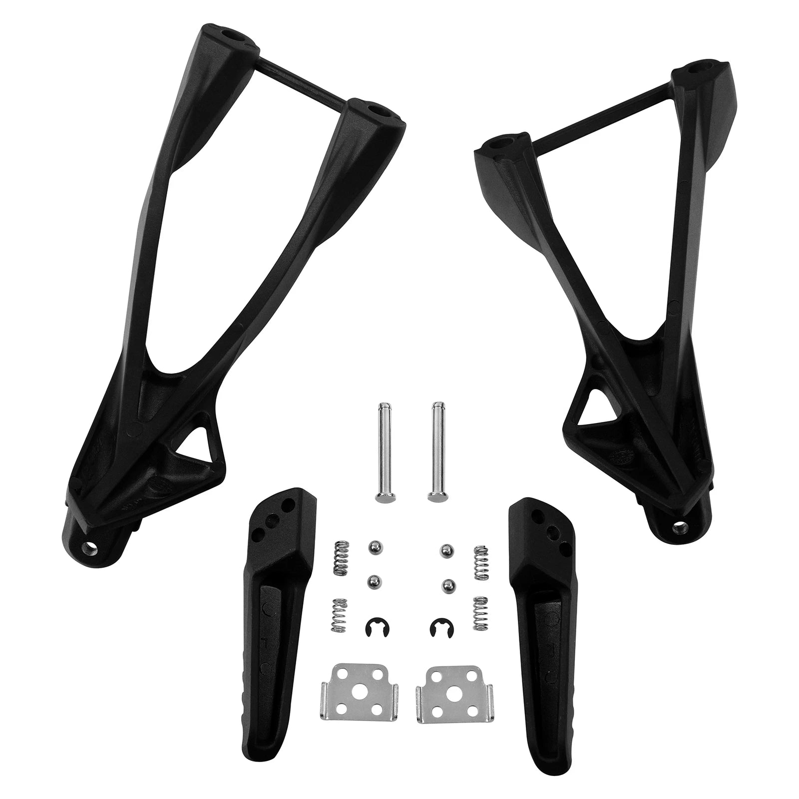 Rear Footrests Footpegs for Kawasaki Ninja ZX636 ZX6R (2005–2008)