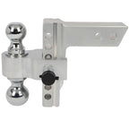 2" Receiver Adjustable Trailer Towing Hitch Dual Ball Mount (10000lbs)