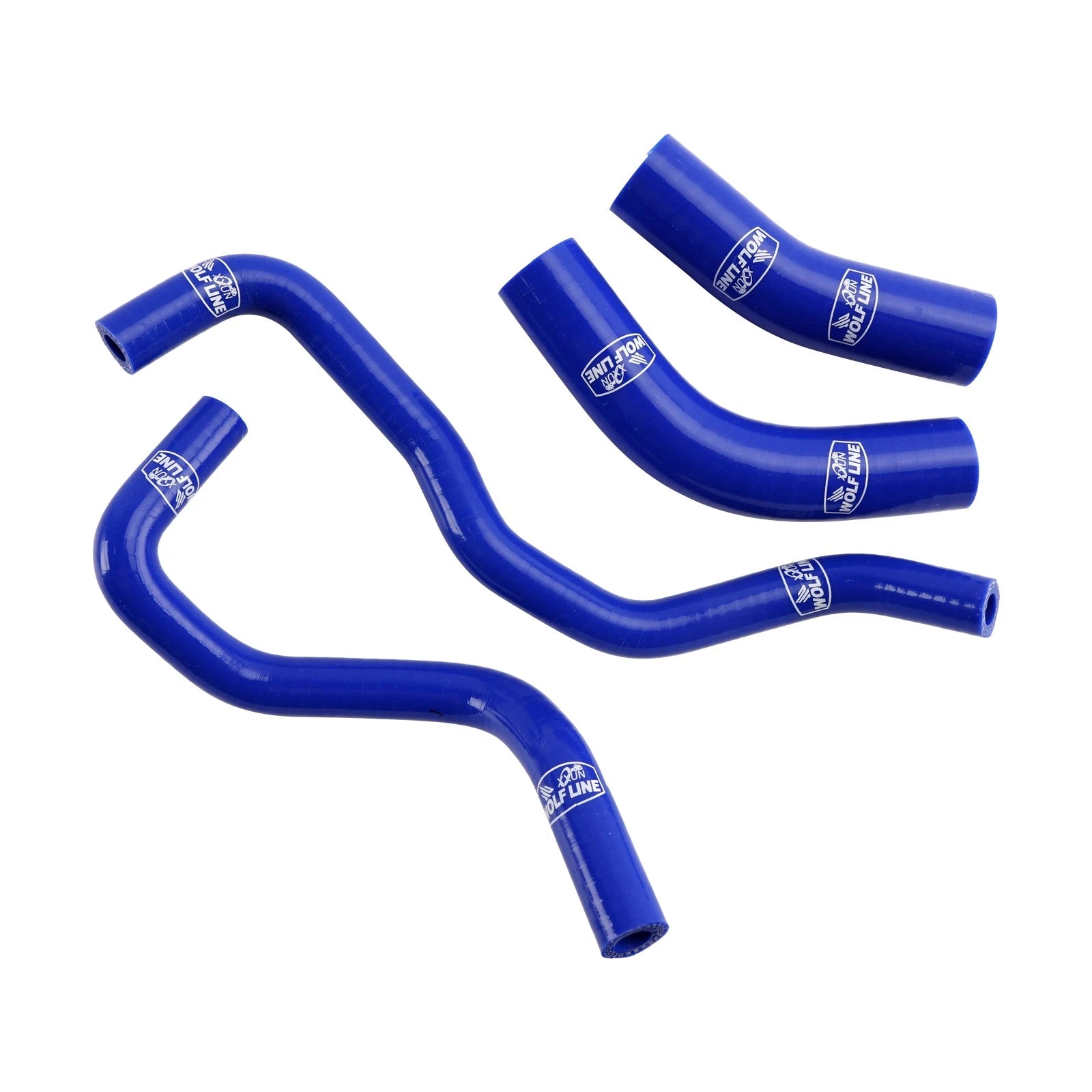 Silicone Radiator Coolant Hose Kit for Yamaha Tenere 700 (2019–2024) Blue