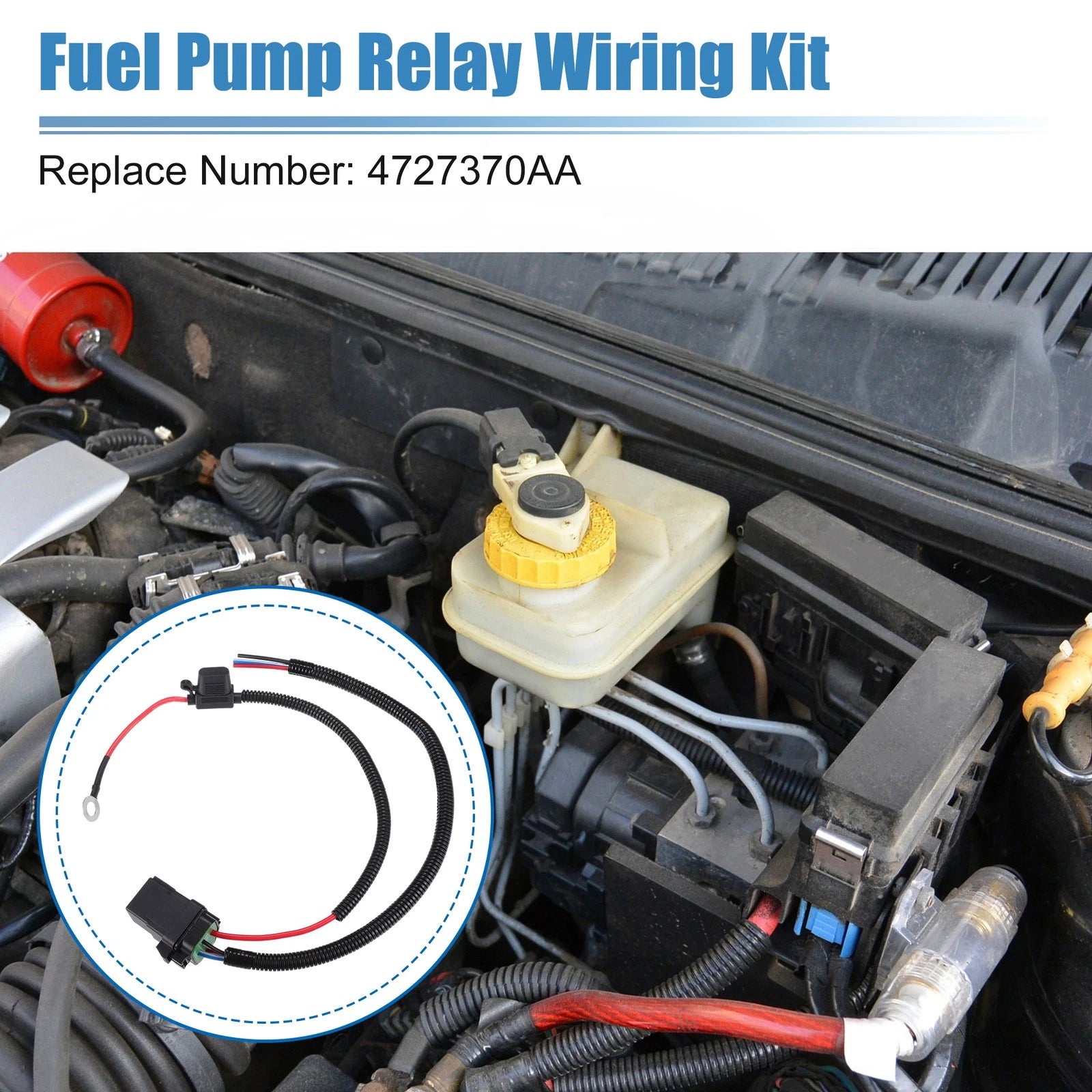 Set of 1 Fuel Pump Relay Wiring No. 4727370AA for Chrysler Town & Country (2011)