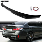 Gloss Black Trunk Spoiler for BMW 5-Series G30 (2017–2023)