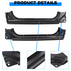 4 PC Cab Corners & Rocker Panels Kit for Chevy GMC C10 K10 (1973–1987)