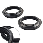 Set of 2 Fork Dust Seals for Motorcycle (47X58 MM)