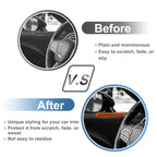 Set of 2 Air Condition Outlet Vent Trim Cover Frame for Dodge Challenger (2015–2023)