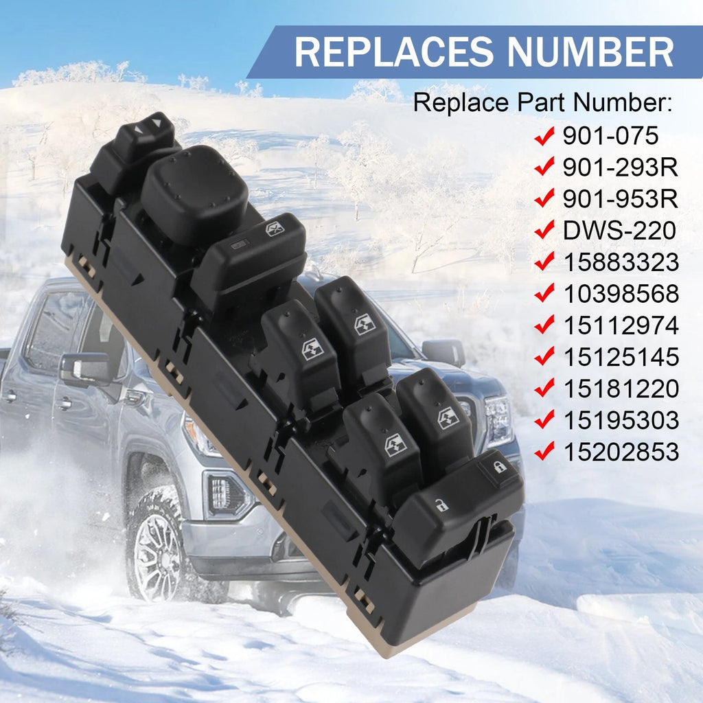 Power Window Switch for GMC Sierra 1500 (2003-2007)
