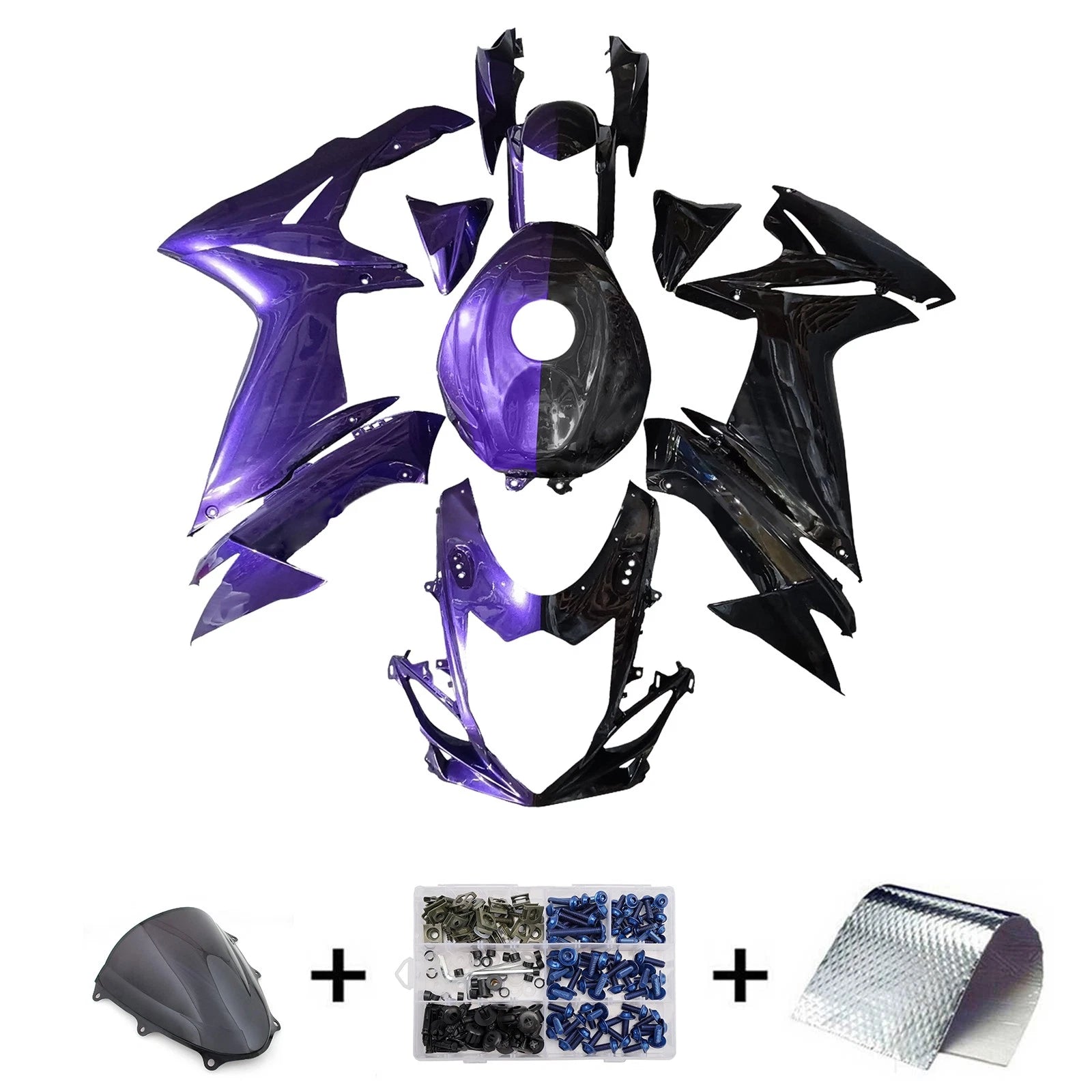Injection Fairing Kit for Suzuki GSXR 600/750 (2011–2016) K11