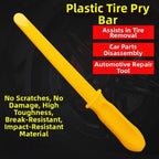 Tire Repair Tool Set of 2 Plastic Pry Bars for Automotive Use