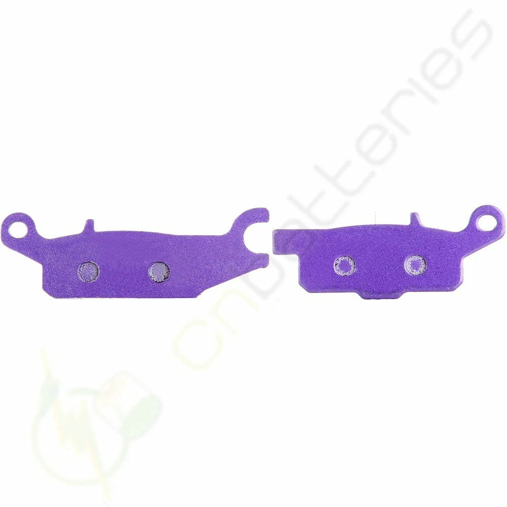 Rear Brake Pads for Yamaha YFM550FG 4x4 FI Grizzly 550 (2009–2012) Carbon Fiber