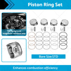 Pistons & Rings Kit for Chevy Cruze Sonic Trax Encore (2011–2021)