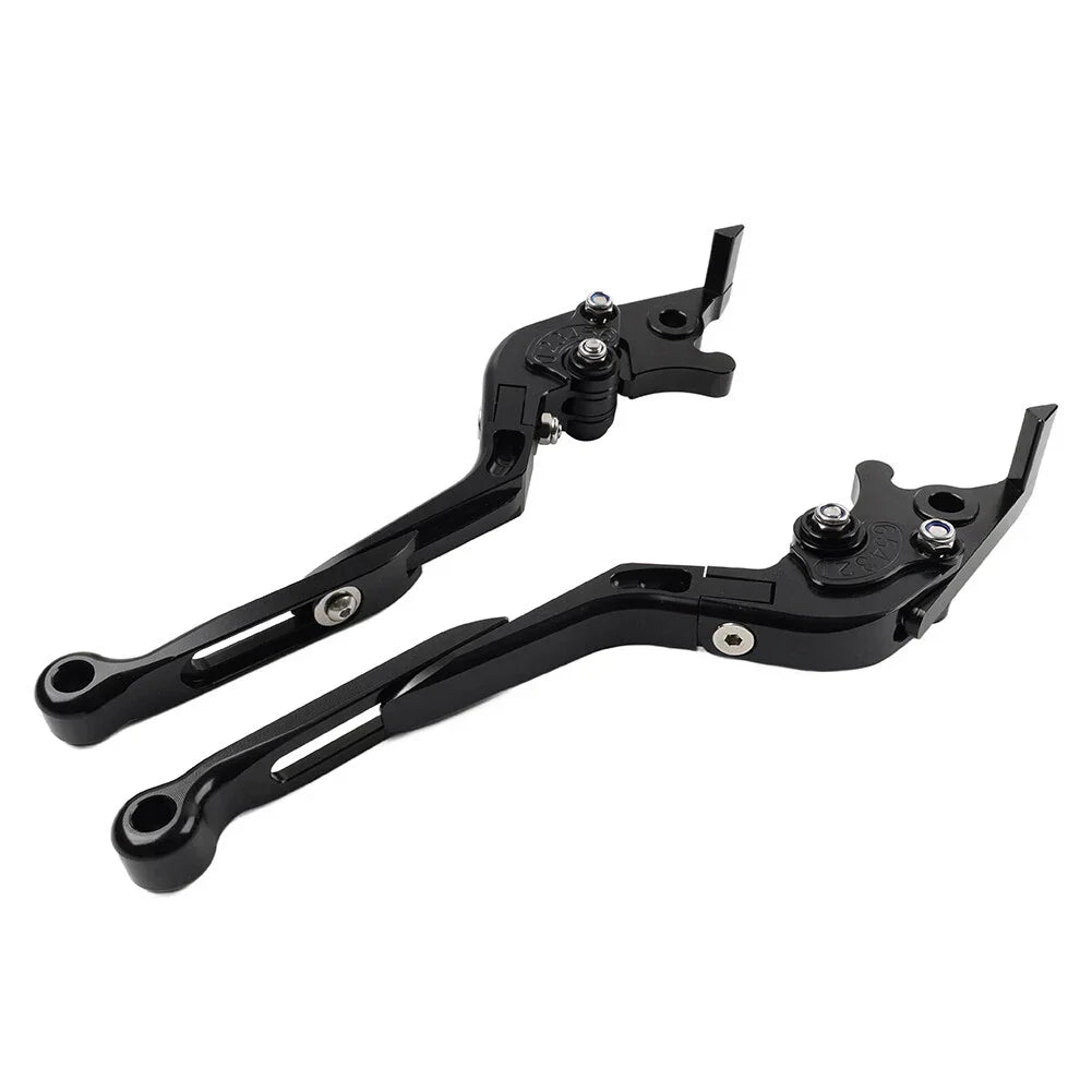 Black Extendable Brake Clutch Levers for Aprilia Tuono V4 1100RR (17-21)