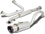 4" Burnt Muffler Tip Catback Exhaust System for Mitsubishi Eclipse (2000–2005)