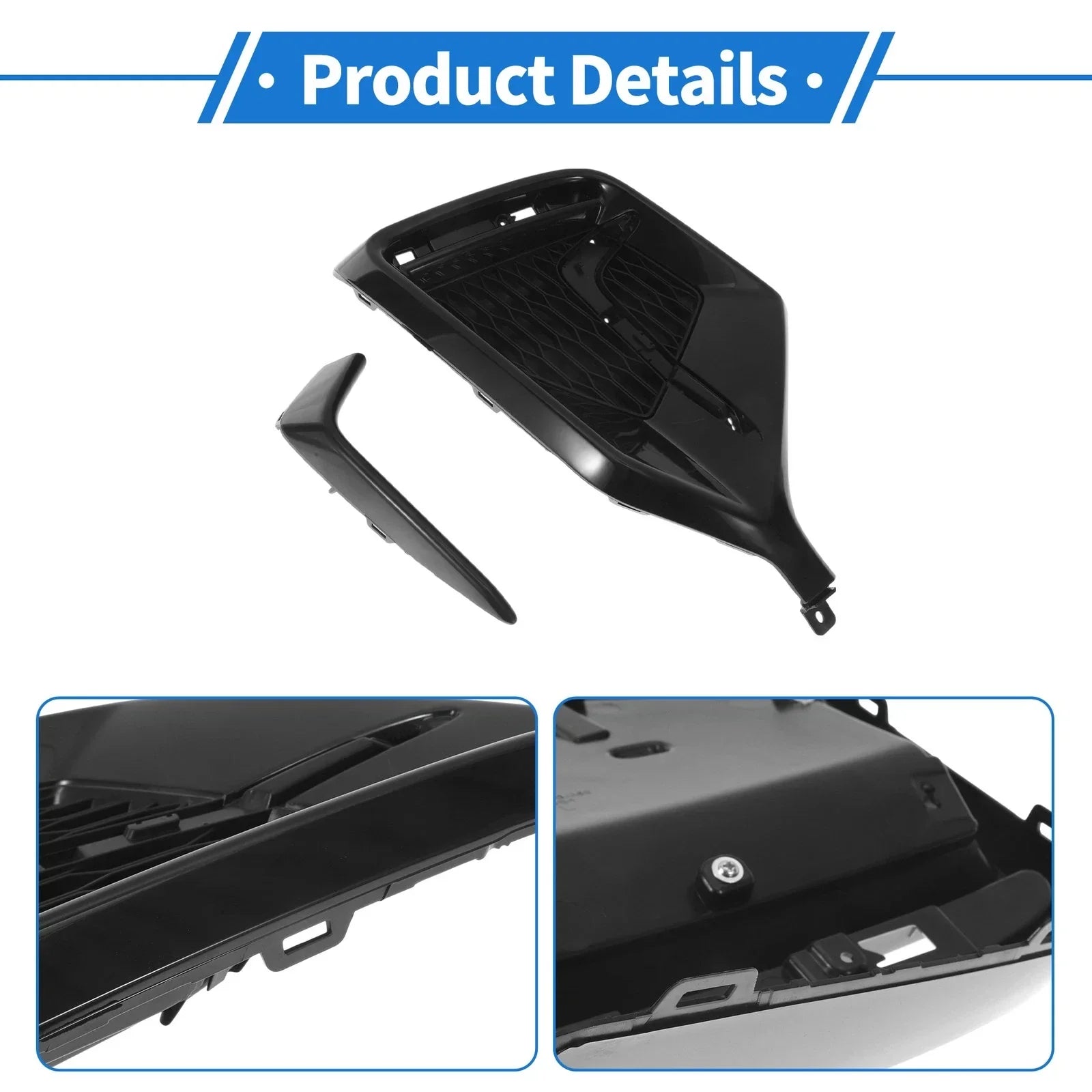 Rear Left Fog Light Grill for Honda Civic Hatchback (2020-2021)
