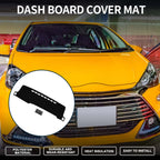 Dashboard Cover Mat for Toyota Aqua (2011–2021) - Black, 1 Set