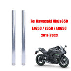 Set of 2 Fork Leg Inner Tubes for Kawasaki EX650 Ninja650 (2017–2023)