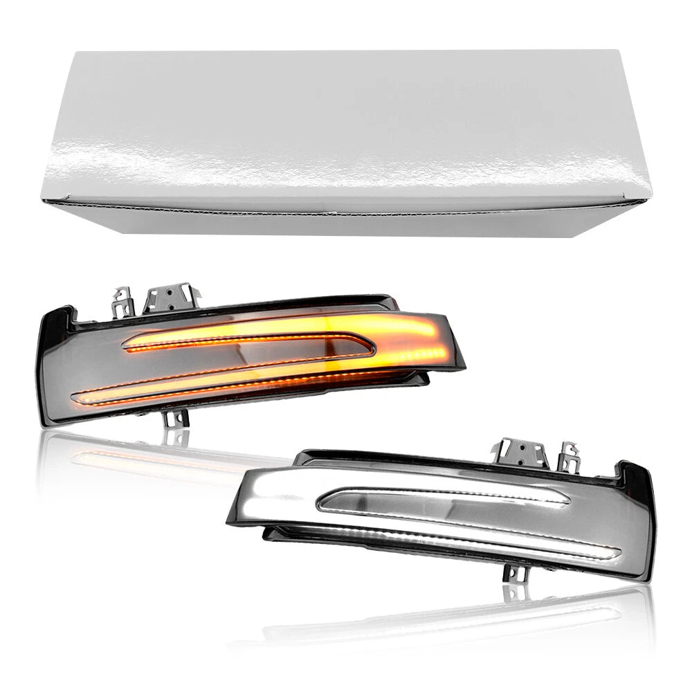 LED Side Mirror Light Sequential Signal for Benz C E S CLA CLS Class (2010â2023)