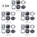 Set of 5 Carburetor Kits for Stihl FS87 FS91 FS100 FS110 HL90 Zama RB-97