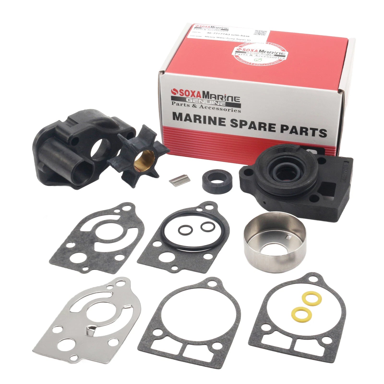 Outboard Water Pump Rebuild Service for Mercury Mariner 30-70 HP