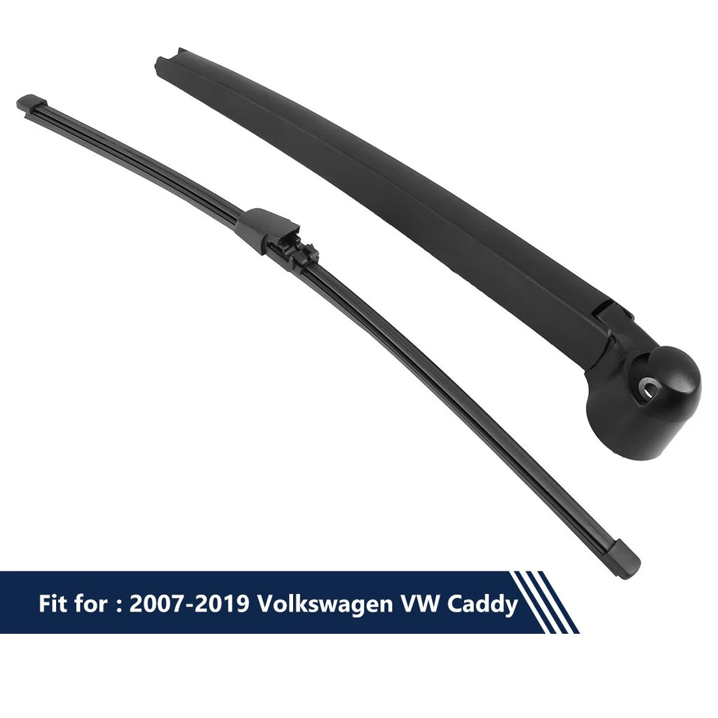 Set of 2 Rear Windshield Wiper Blade Arms 405mm for Volkswagen Caddy (2007–2019)