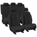 Front & Rear Neoprene Car Seat Covers for Mitsubishi Triton MQ MR (2015-2020)