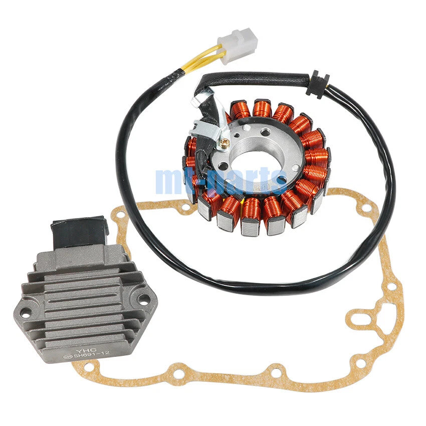 Stator Coil, Regulator, Gasket for Honda SES125/SES150 Dylan (2002–2006)
