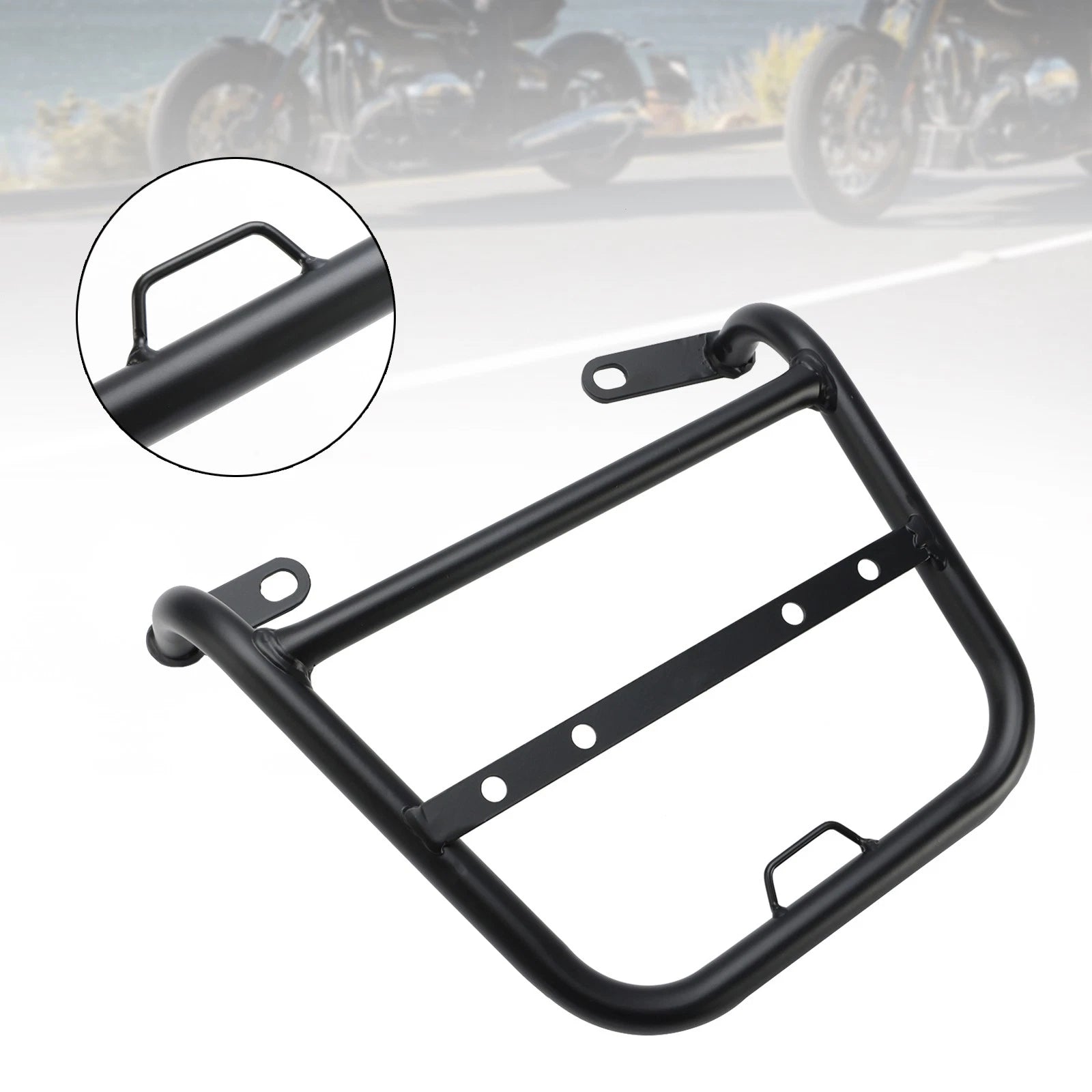 Luggage Rack Side Saddle Bag Mount Bracket for BMW R18/100/Classic/B (2020–2024)
