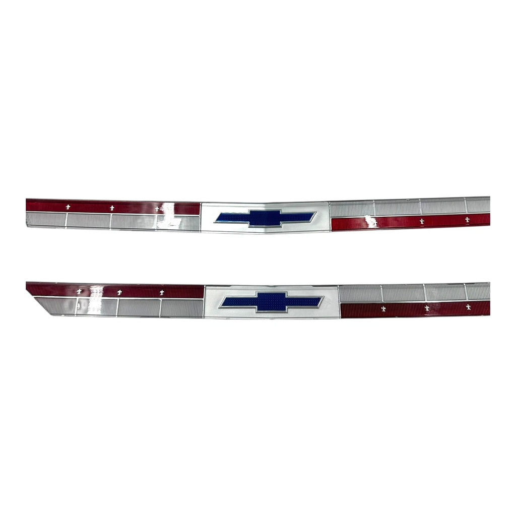 Emblem Inserts Replacement for 1963 Chevy Impala Bel Air Front Hood Rear Trunk